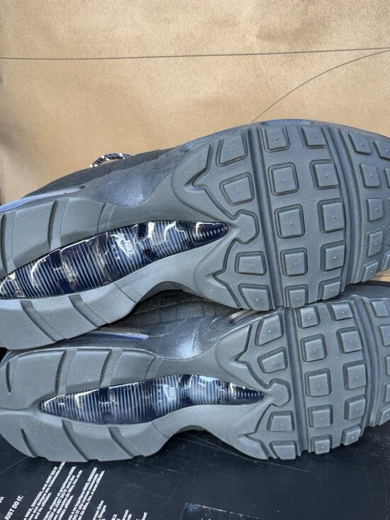 NEW Nike Air Max 95 Winterized Big Bubble Black Off Noir IQ1662-045 Size 14